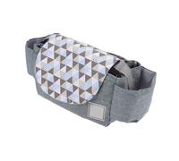 JUMPLAWN Organizador de Cochecito para Bebés Bolsa de Multiusos para Cortos Compatible Mayoría Cochecitos para Biberones y Accesorios