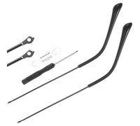 JUMPLAWN Patas de Metal para Gafas Repuestos de Gafas Diseño Antideslizante y Ajuste para Reemplazo de Temple de Anteojos