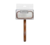 JUMPLAWN Peine de Madera para Mascotas Pequeño, Peine de Belleza y Limpieza para Perros y Gatos, Masajeador Ergonómico para Eliminar Pelo Suelto y Cuidado del Pelaje