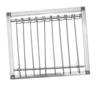 JUMPLAWN Puerta para Jaula de de Acero Inoxidable Resistente y con Marco Elevable para Control de para Palomares y de Aves