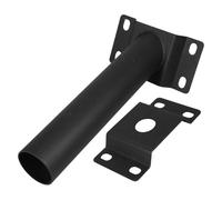 JUMPLAWN Soporte de Acero Negro para Poste de Luz Exterior Compatible Luces Led, Adecuado para Montaje en Exteriores y Sostenibilidad Ambiental