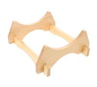 JUMPLAWN Soporte para Barril Madera Diseño Elegante y Duradero para Dispensador de Bebidas, Base Resistente Adecuado para Uso en Sala o Barra de Cocina