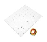 JUMPLAWN Tablero Magnético para Enseñar Clavos Juguete De Aprendizaje De Formas Geométricas Geoplano De Plástico Tablero Magnético Geoplano Matemático De Plástico Material Didáctico