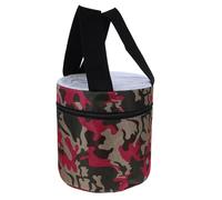 JUMPLAWN Taburete de Camping, pequeño Taburete de jardín, Asiento portátil Ligero de plástico Negro para Viajar y Picnic Varios Estilos
