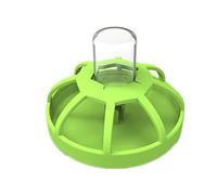 JUMPLAWN Tazón para Beber Mascotas Escorpión Verde de Plástico Abs, Fácil de Limpiar y No Tóxico, Adecuado para Dueños de Mascotas