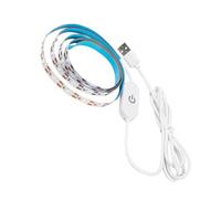 JUMPLAWN Tiras de Luces LED para Cultivo USB 5v, Lámpara Plantas | 2835 Smd, Opción Ip65 Resistente al Agua, Plástico Blanco, para Hidroponía, Albahaca y Acuarios
