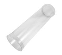 JUMPLAWN Tubo de Almacenamiento para Flotadores de Pesca Transparente, Diámetro 15 Cm, Alto 50 Cm, Cubo Portátil para Ajuste y Transporte de Dobbers en Pesca Orilla