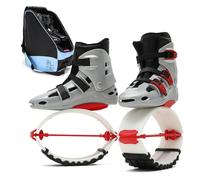 Jumps Botas Zapatillas De Salto Unisex Con Bolsa De Almacenamiento, For Entrenamiento Físico, For Bajar De Peso En Interiores Y Exteriores, Con Rebote Y Botas Lunares, Carga De 30 A 110 Kg(XL 39-41EU)