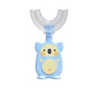jumpXL Cepillo de dientes de bebé, Dibujos animados Koala Bebé Niños Kid Manual Cepillo de dientes 360 grados en forma de U cepillo de dientes