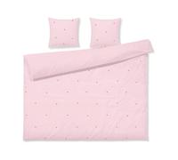 Juna Juego de cama Daisy 220x220 cm Pink-rojo