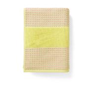 Juna Toalla Check 50x100 cm Gul-rosa