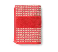 Juna Toalla Check 50x100 cm Rojo-arena