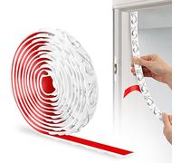 JUNART Líneas Decorativas de PVC, 300cm×2cm, Cenefas de Papel Tapiz 3D, Friso Pared, Adecuado para Paredes de Fondo de TV, Zócalos, Gabinetes, Paredes(Plata Blanca)