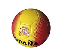 Junatoys spaña Balón fútbol, Hombre, Rojo/Amarillo, Talla Única