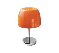 JUNCHENG1008 Lámpara de Mesa Lámpara de mesita Noche for Sala Estar, Estudio, Dormitorio, luz Lámpara de Noche(Orange)