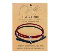 Junco apilable Luna Rosa Mujeres Anillos cuerda de nylon y accesorios de acero inoxidable. Tamaño ajustable. Elegante y adecuado para parejas. Accesorio diario. Para Elección Pareja En Anillos Negro
