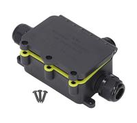 Junction Box 3 Way IP68 Plastic External Electric Power Cord Box for Outdoor Lighting 450V LED Street Light