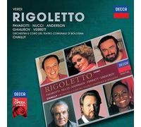 June Anderson Orchestra del Teatro Comunale di Bologna Riccardo Chailly Nicolai Ghiaurov Leo Nucci Luciano Pavarotti Shirley Verrett Coro del Teatro Comunale di Bologna - Verdi: Rigoletto
