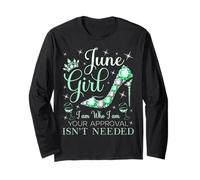 June Girl Soy Quien Soy Tu aprobación no es necesaria Manga Larga