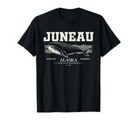 Juneau Alaska Bowhead Whale Vintage Souvenir Camiseta