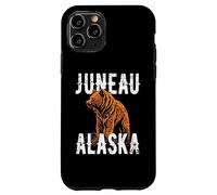 Juneau Alaska USA - Oso Grizzly con diseño Vintage Carcasa para iPhone 11 Pro