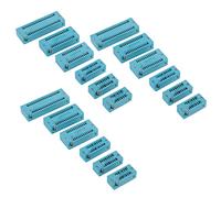 JUNELIONY 18 unids Universal 14/16/18/24/28/40 Pin IC Test Universal ZIF Socket Hot