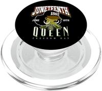 Juneteenth 1865 Día de la Libertad Día Jubilar Negro Americano PopSockets PopGrip para MagSafe