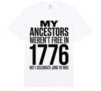 Juneteenth 1865 Freedom Ancestors Celebration Comfort Colors Adult Heavyweight T-Shirt