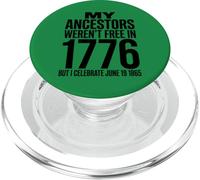 Juneteenth 1865 Freedom Ancestors Celebration PopSockets PopGrip para MagSafe