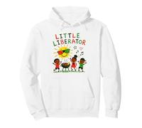 Juneteenth 1865 Historia Negra Libertad Pequeño Libertador Sudadera con Capucha