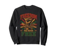 Juneteenth 1865 Historia Negra Libertad Sudadera