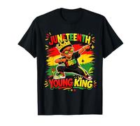 Juneteenth 1865 Young King Freedom Celebration Camiseta