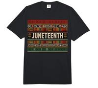 Juneteenth African Pattern Freedom Day Celebration Comfort Colors Adult Heavyweight T-Shirt