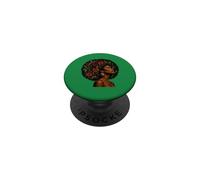 Juneteenth Afro Woman Emancipation Day Art PopSockets PopGrip Adhesivo