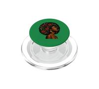 Juneteenth Afro Woman Emancipation Day Art PopSockets PopGrip para MagSafe