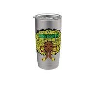 Juneteenth Black Girl Magic Melanin Mujeres Niñas Chica Poder Vaso térmico de acero inoxidable de doble pared