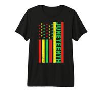 Juneteenth Black King Melanin Queen Niños Niños Niñas Camiseta Premium