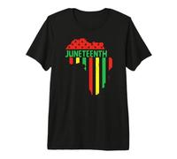 Juneteenth Black King Melanin Queen Niños Niños Niñas Camiseta Premium