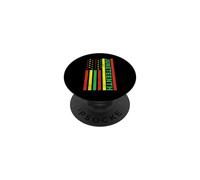 Juneteenth Black King Melanin Queen Niños Niños Niñas PopSockets PopGrip Adhesivo