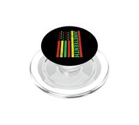 Juneteenth Black King Melanin Queen Niños Niños Niñas PopSockets PopGrip para MagSafe