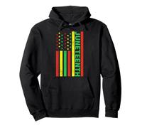Juneteenth Black King Melanin Queen Niños Niños Niñas Sudadera con Capucha