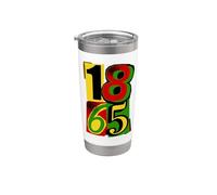 Juneteenth Black Melanin Familia Hombres Mujeres Niños Niños y Niñas Vaso térmico de acero inoxidable de doble pared