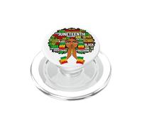 Juneteenth Black Queen Melanin Mujeres Sista Madre Reinas Diversión PopSockets PopGrip para MagSafe