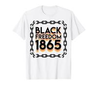 Juneteenth Break Every Chain Freeish 1865 Hombres Mujeres Niño Niña Camiseta gráfica económica