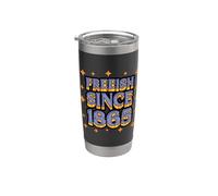 Juneteenth Break Every Chain Freeish 1865 Hombres Mujeres Niño Niña Vaso térmico de acero inoxidable de doble pared