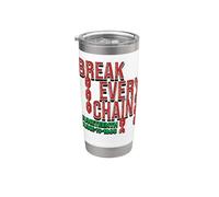 Juneteenth Break Every Chain Freeish 1865 Hombres Mujeres Niño Niña Vaso térmico de acero inoxidable de doble pared