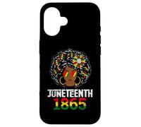 Juneteenth Camiseta Mujer Juneteenth es mi día de la Carcasa para iPhone 16