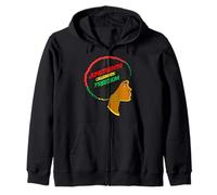 Juneteenth Celebra la Libertad Black Girl Magic Melanina Mujer Sudadera con Capucha