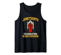 Juneteenth Celebrando Black Freedom Cool Mujeres africanas Camiseta sin Mangas