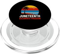 Juneteenth Celebrate Freedom Vintage Historia negra para mujer PopSockets PopGrip para MagSafe